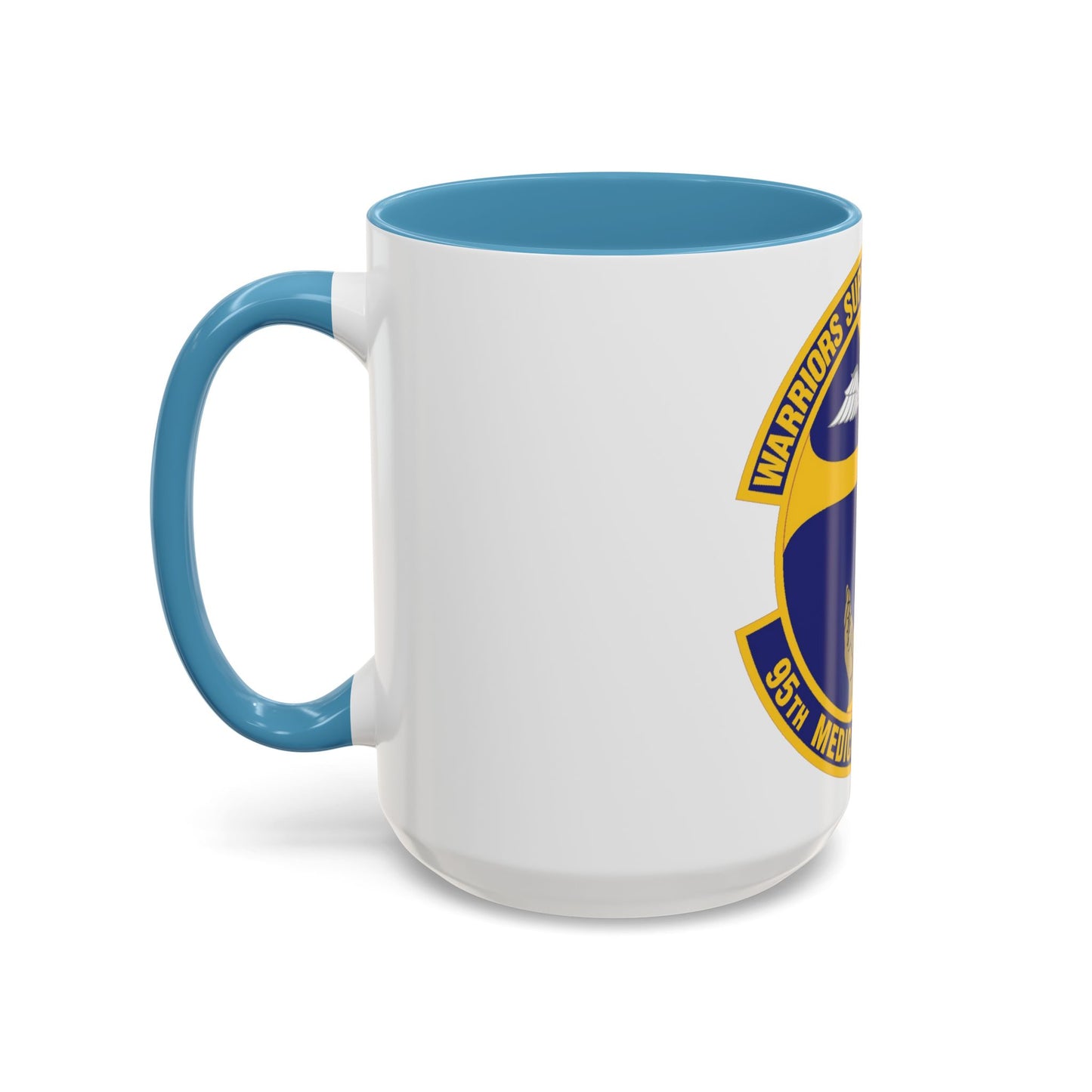 95th Medical Support Squadron (U.S. Air Force) Accent Coffee Mug