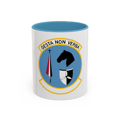537 Airlift Squadron PACAF (U.S. Air Force) Accent Coffee Mug