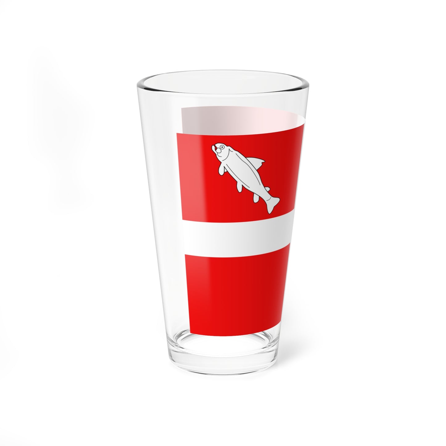 Flag of Annecy (France) Pint Glass 16oz