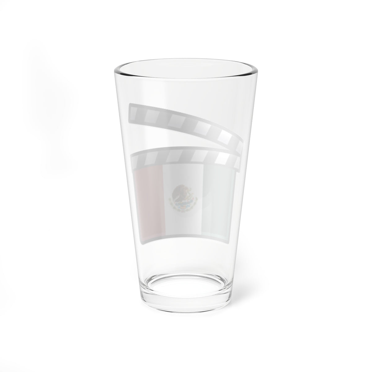 Mexico film clapperboard (Mexico) Pint Glass 16oz