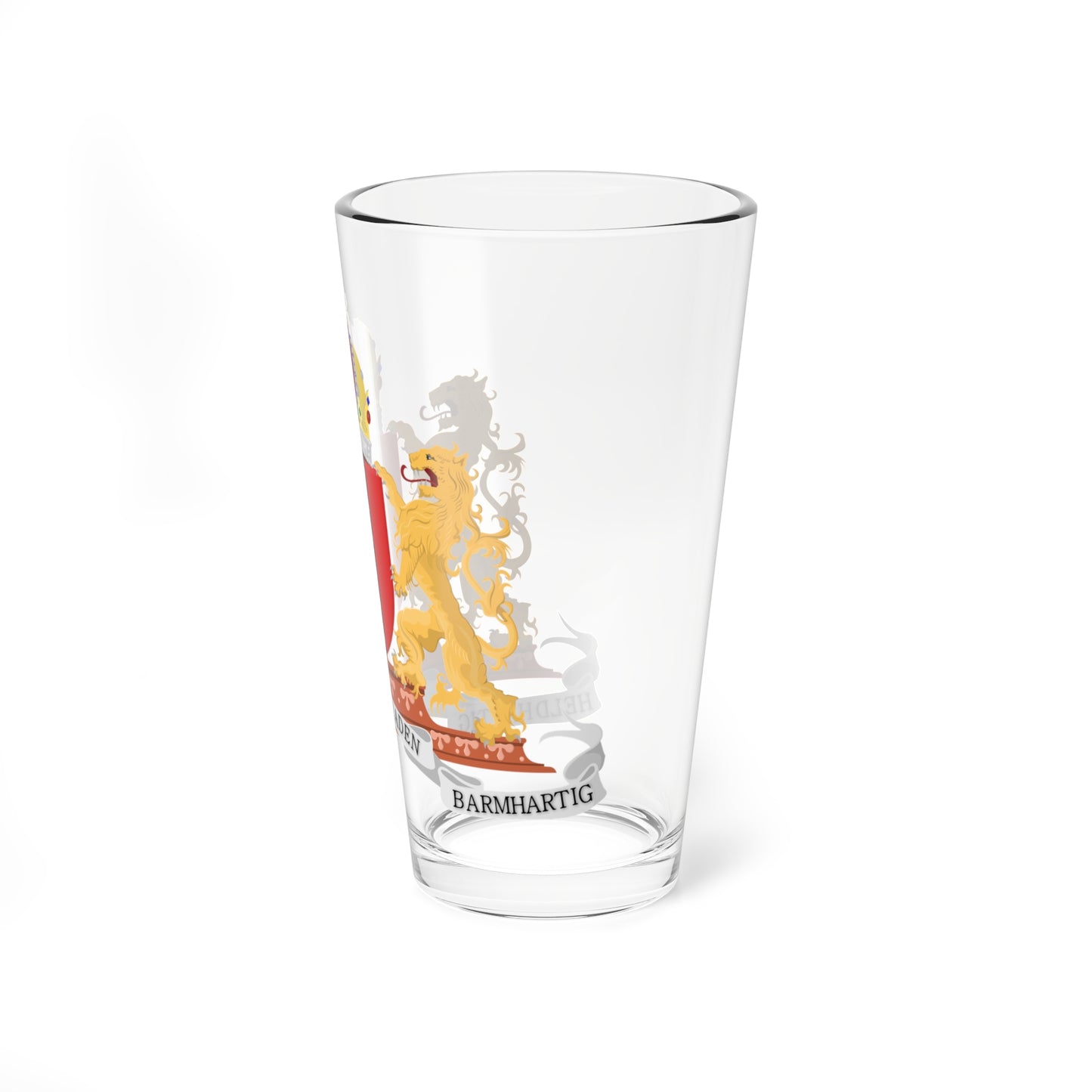 Wapen van Amsterdam (Netherlands) (Coat of Arms) Pint Glass 16oz