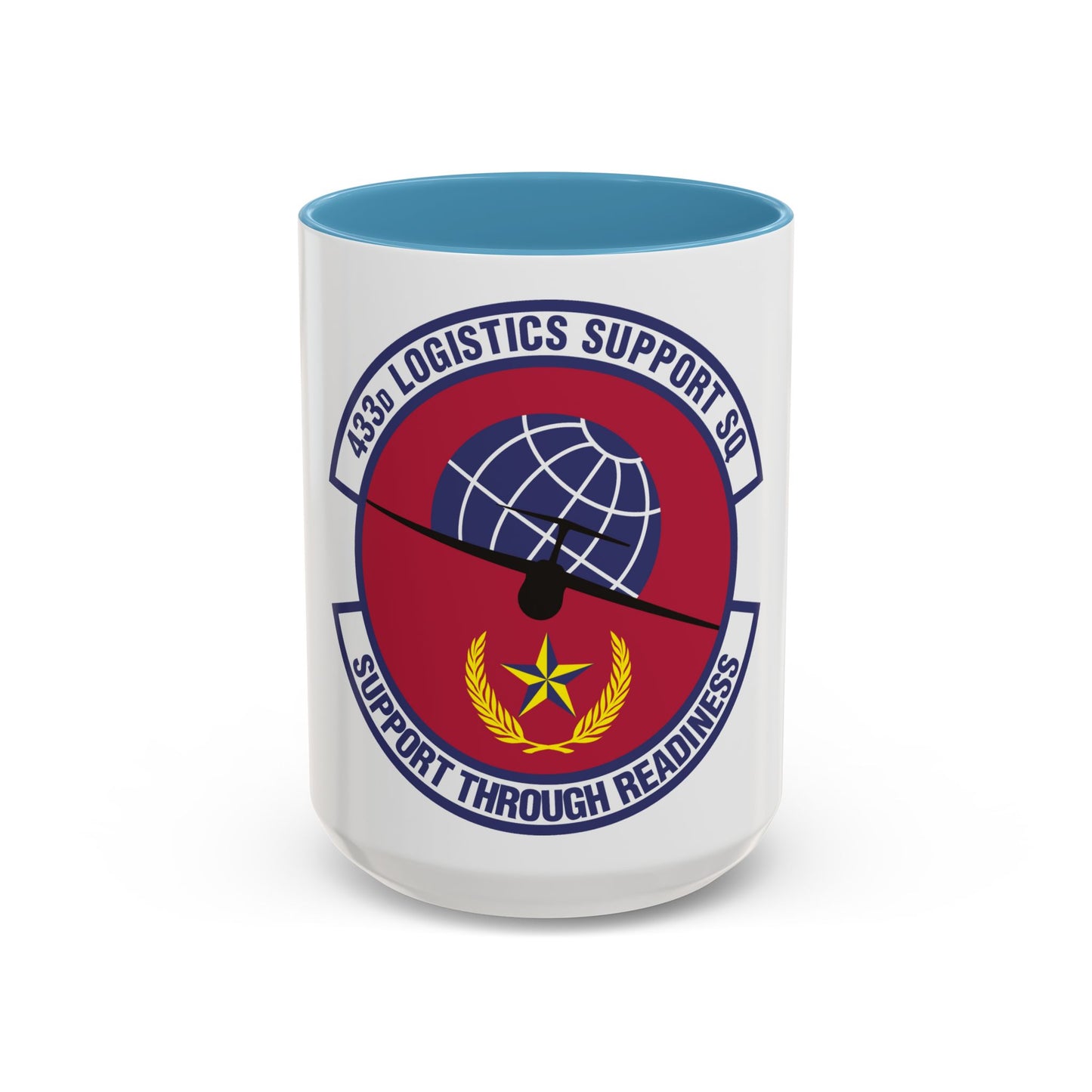 433d Logistics Support Squadron (U.S. Air Force) Accent Coffee Mug