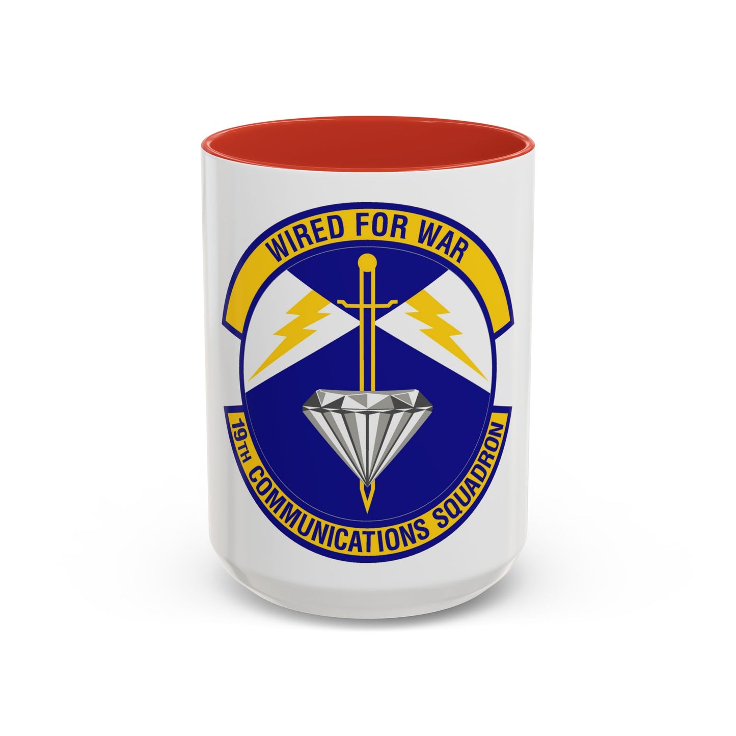 19th Communications Squadron (U.S. Air Force) Accent Coffee Mug