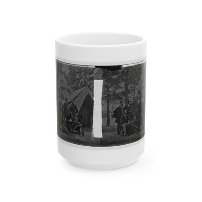 Harrison's Landing, Va. Members Of The Class Of 1860, U.S. Military Academy (U.S. Civil War) White Coffee Mug