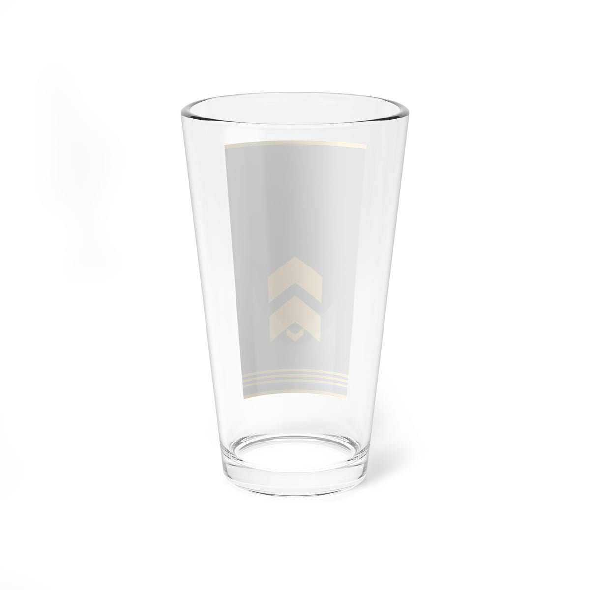 Mongolian Air force SGT shirt (Mongolia) (Military Rank) Pint Glass 16oz
