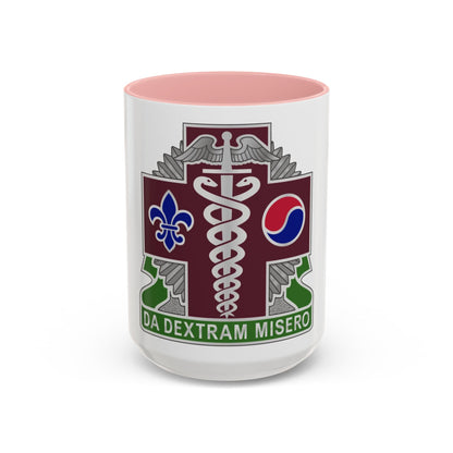 65 Medical Brigade 2 (U.S. Army) Accent Coffee Mug