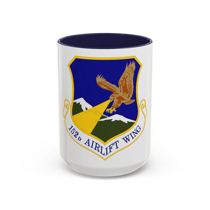 152d Airlift Wing (U.S. Air Force) Accent Coffee Mug