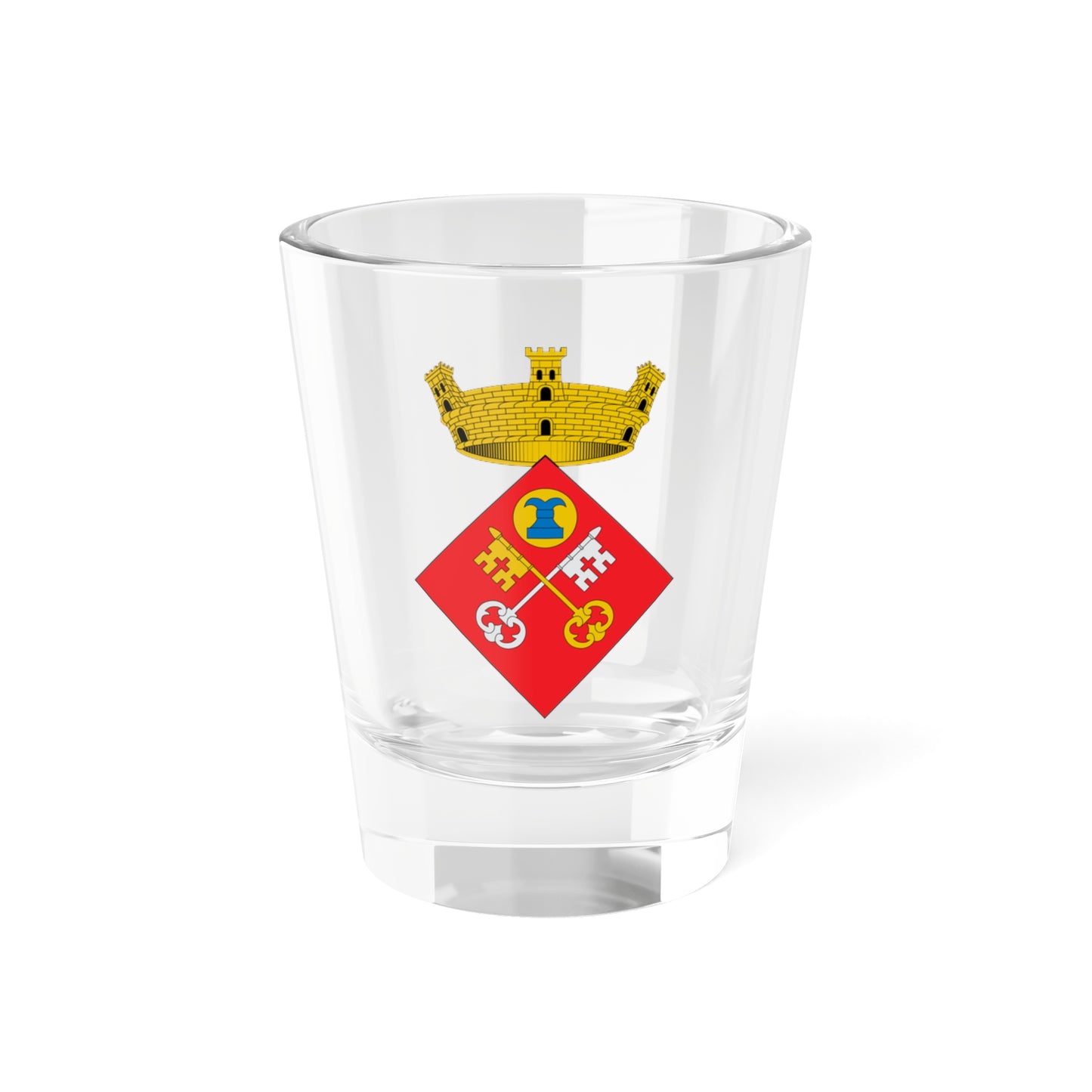 Escut dAlbanyà (Spain) (Coat of Arms) Shot Glass 1.5oz
