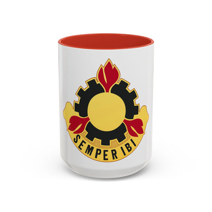 63 Maintenance Battalion (U.S. Army) Accent Coffee Mug