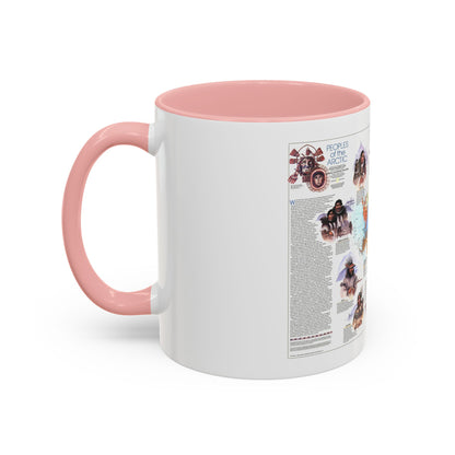 Arctic - Peoples of the (1983) (Map) Accent Coffee Mug