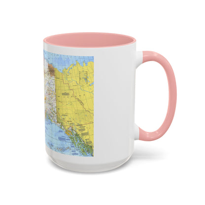 USA - Alaska (1975) (Map) Accent Coffee Mug