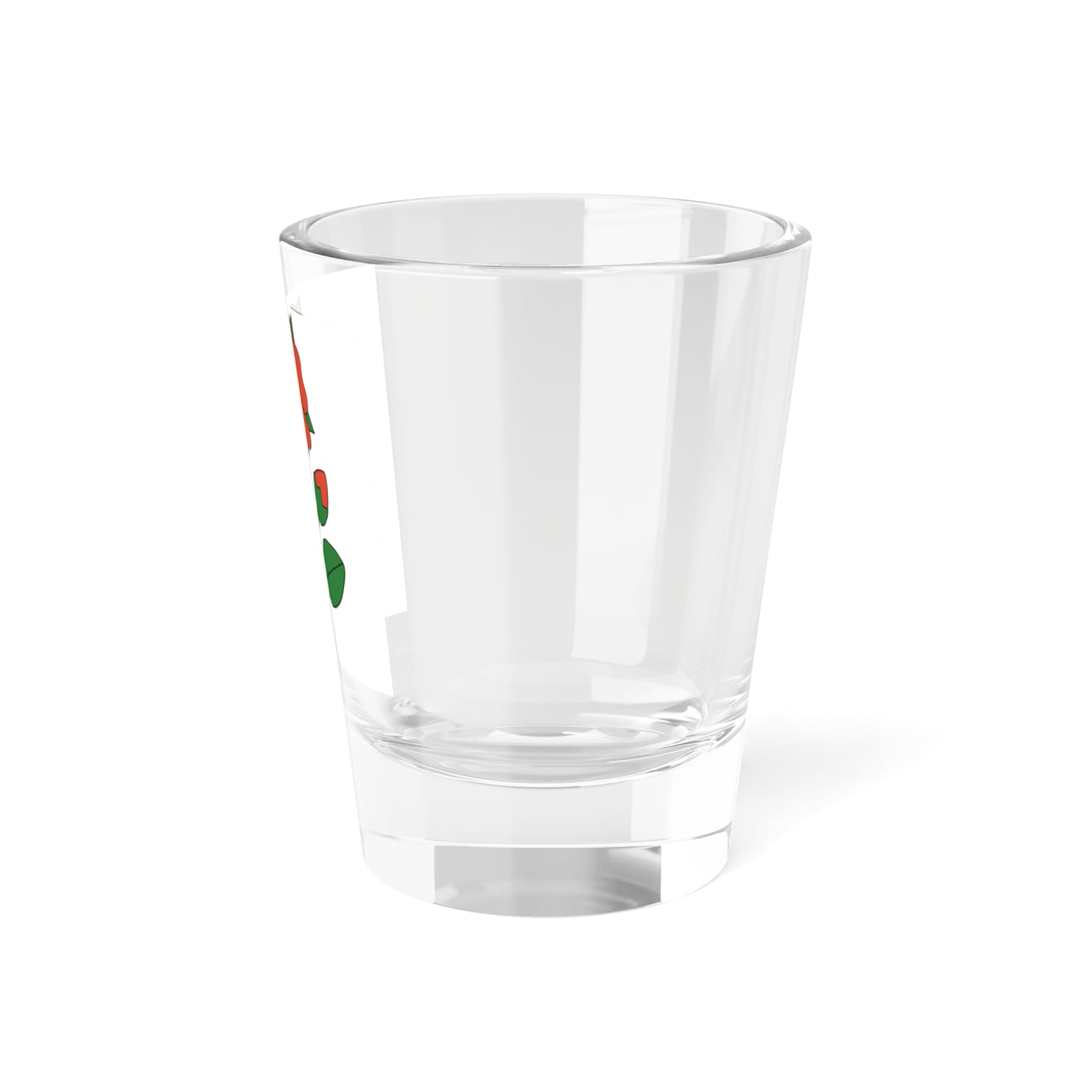 CHE Bruettisellen Flag (Switzerland) Shot Glass 1.5oz