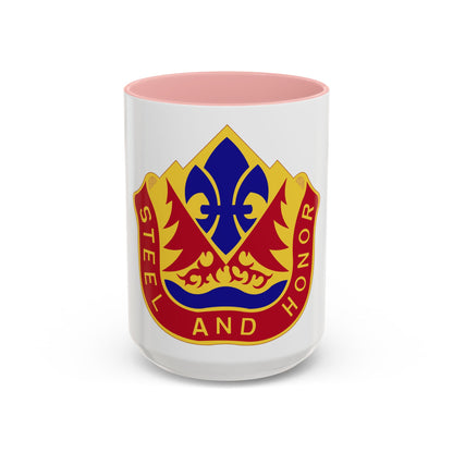 143rd Field Artillery Group (U.S. Army) Accent Coffee Mug