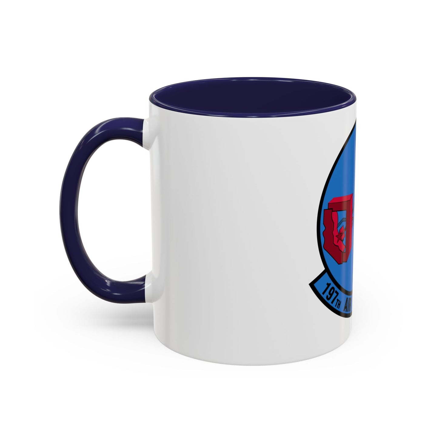 197 Air Refueling Squadron (U.S. Air Force) Accent Coffee Mug