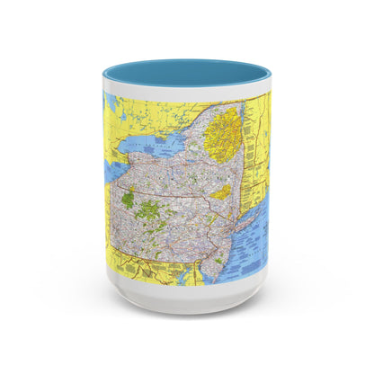 USA - Northeast 1 (1978) (Map) Accent Coffee Mug