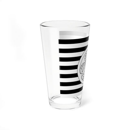 Flag of the Tokugawa Lords of Nagoya in Owari Province A (Japan) Pint Glass 16oz