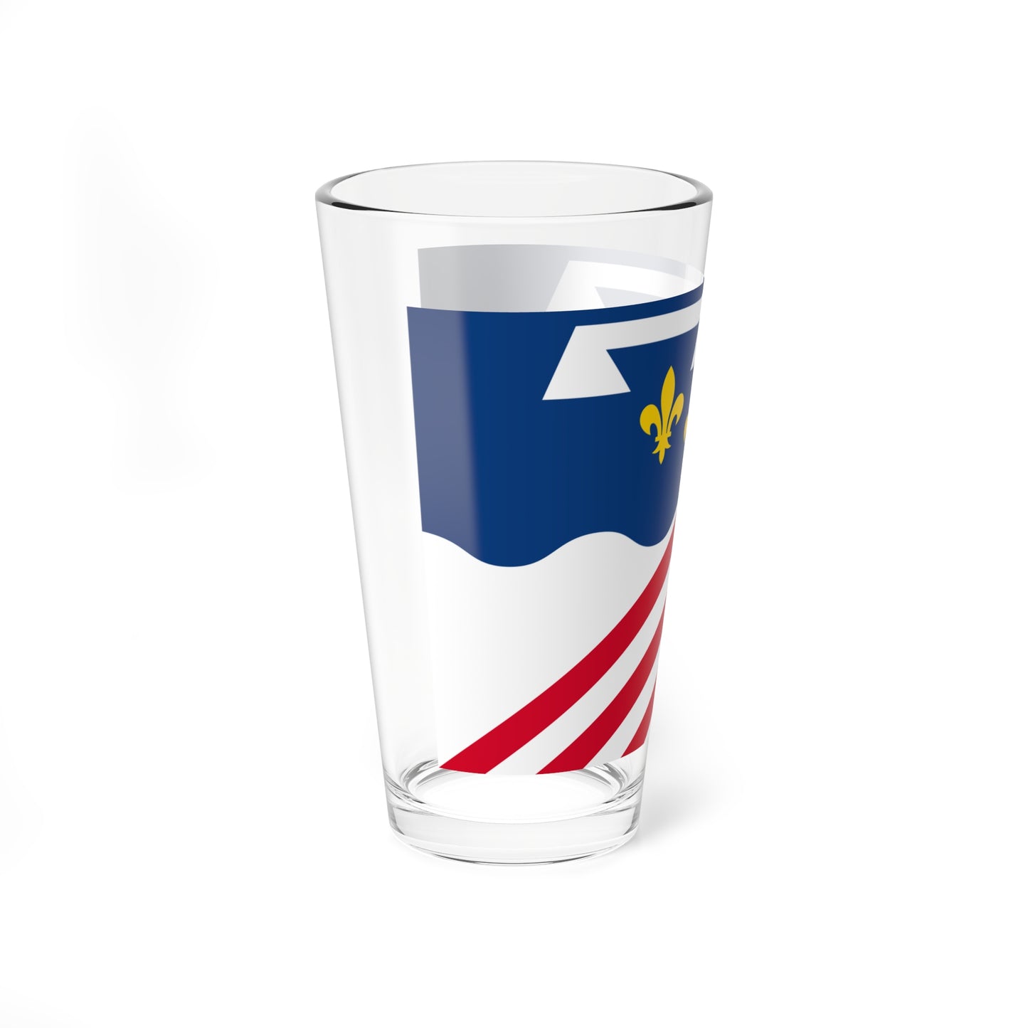 Flag of Eure-et-Loir (France) Pint Glass 16oz