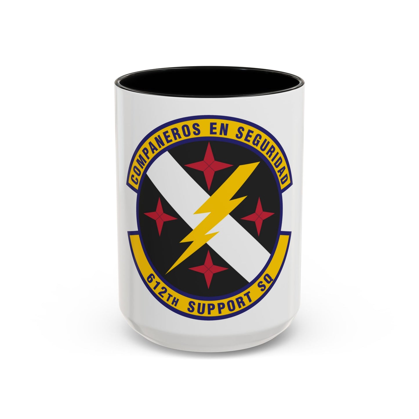 612th Support Squadron (U.S. Air Force) Accent Coffee Mug