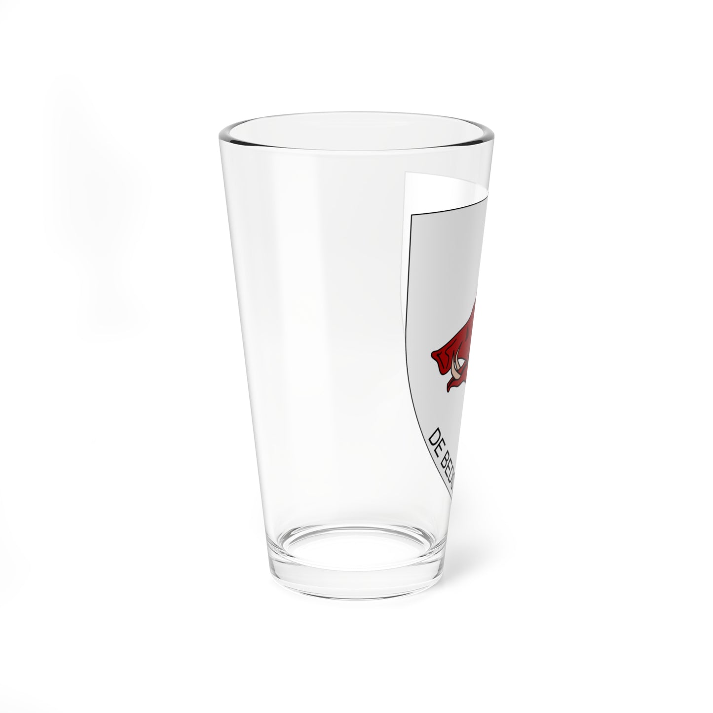 Emblem for the II-PLR (Denmark) (Coat of Arms) Pint Glass 16oz