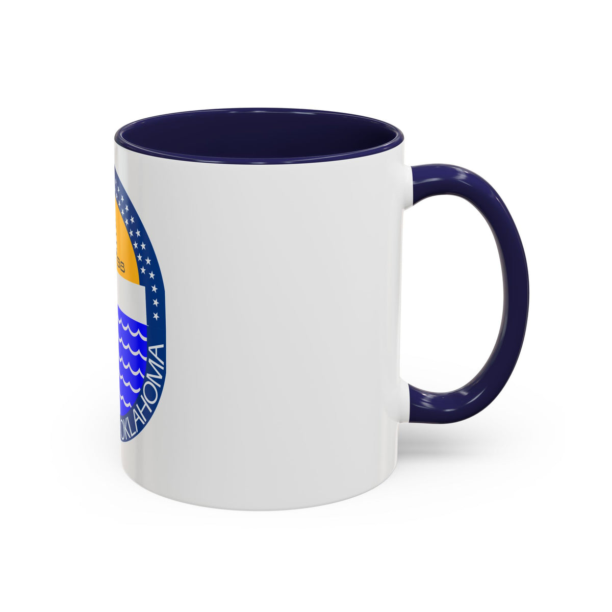 Seal of Tulsa Oklahoma - Accent Coffee Mug