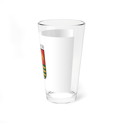 Flag of Kondoros (Hungary) Pint Glass 16oz