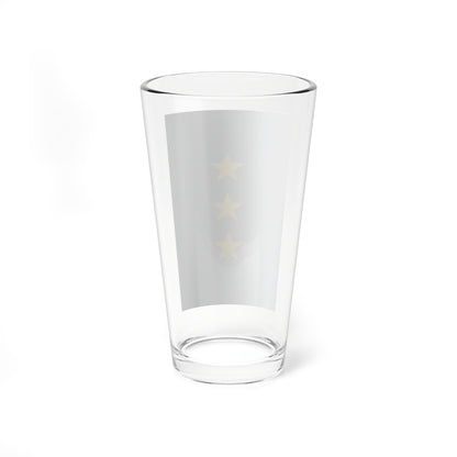 SS.OO.4.EJER.OFICINA.CAPITÁN (Chile) (Military Rank) Pint Glass 16oz