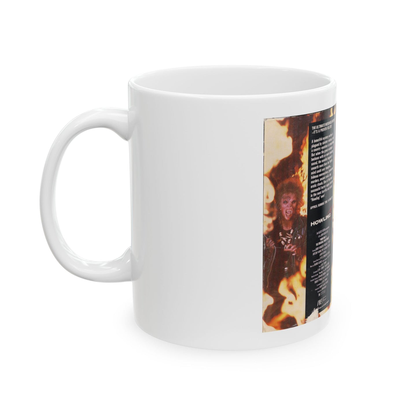 HOWLING IV THE ORIGINAL NIGHTMARE (VHS COVER) - White Coffee Mug