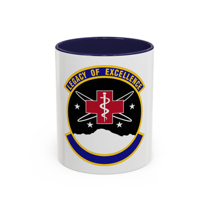 21 Healthcare Operations Squadron USSF (U.S. Air Force) Accent Coffee Mug