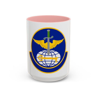 908 Operations Support Squadron AFRC (U.S. Air Force) Accent Coffee Mug