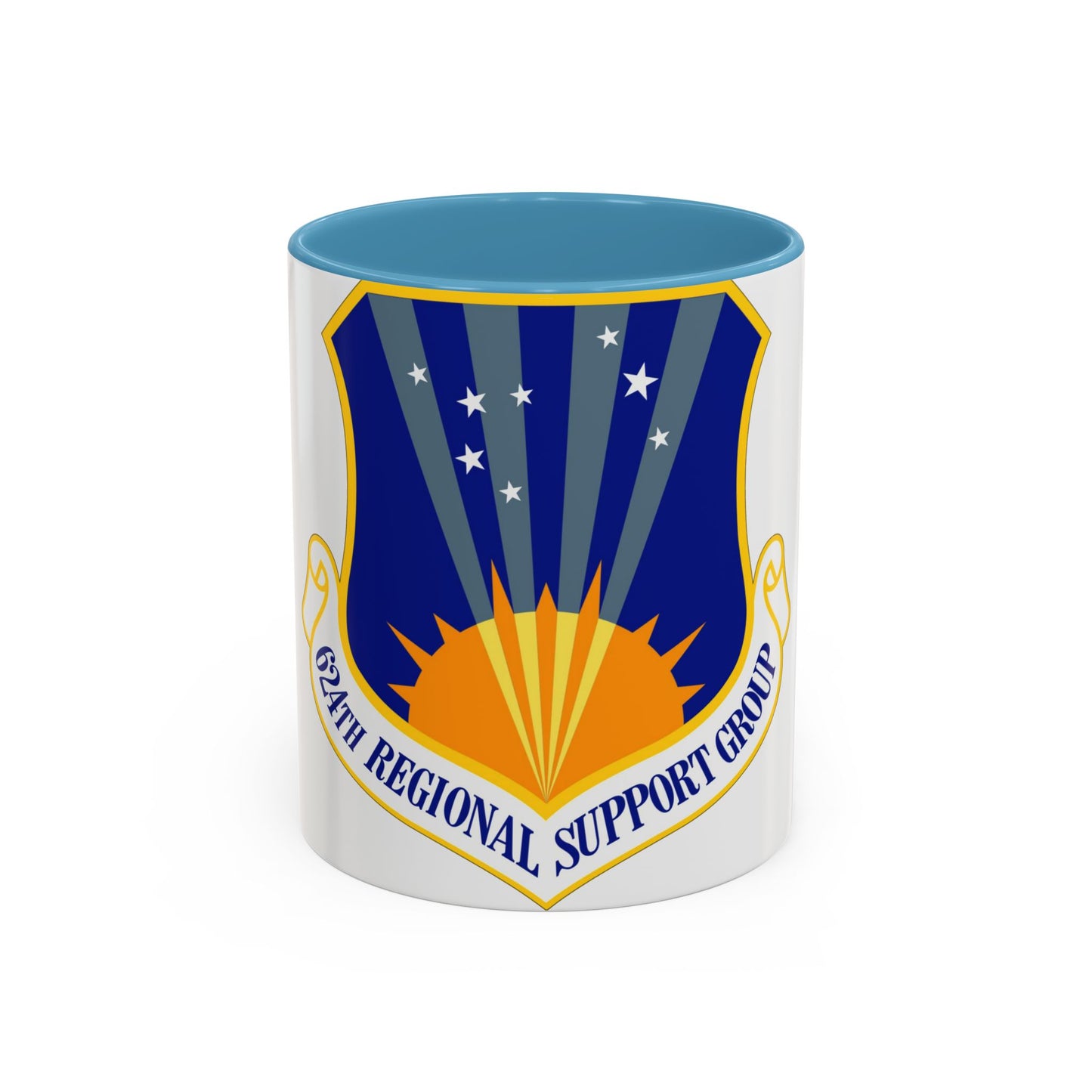 624th Regional Support Group (U.S. Air Force) Accent Coffee Mug