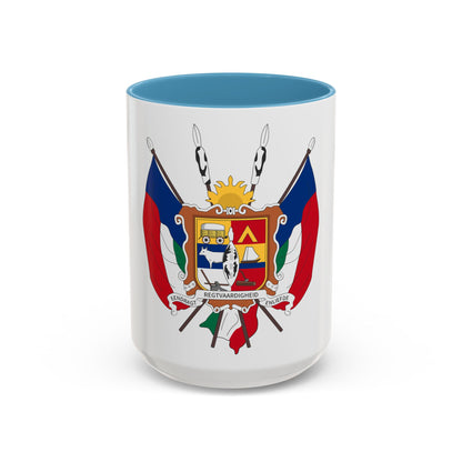 Coat of arms of the Nieuwe Republiek - Accent Coffee Mug