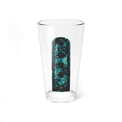 General polkovnik AzDSX rəisi 2021 səhra (Azerbaijan) (Military Rank) Pint Glass 16oz