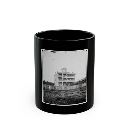 Atlanta, Georgia. House (U.S. Civil War) Black Coffee Mug