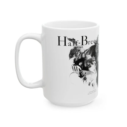 Half-Breed (1), Cosmopolitan, December 1929 - White Coffee Mug-Go Mug Yourself