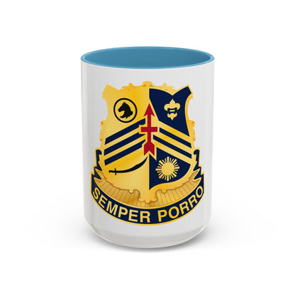 105 Cavalry Regiment (U.S. Army) Accent Coffee Mug