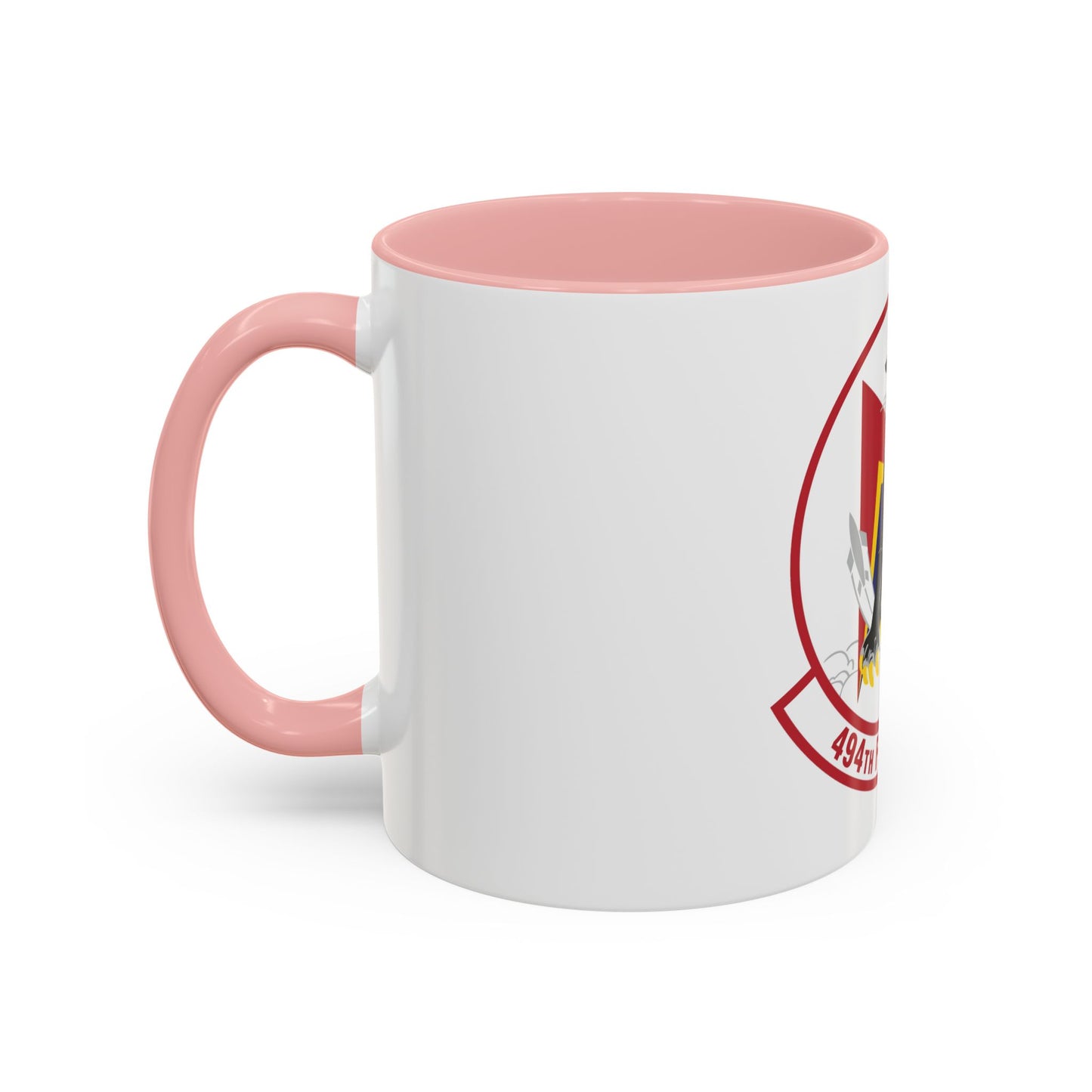 494th Fighter Squadron (U.S. Air Force) Accent Coffee Mug