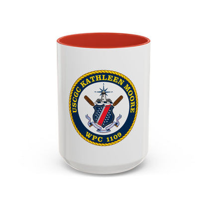 USCGC Kathleen Moore (U.S. Coast Guard) Accent Coffee Mug