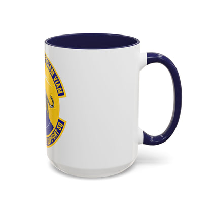 405th Expeditionary Operations Support Squadron (U.S. Air Force) Accent Coffee Mug