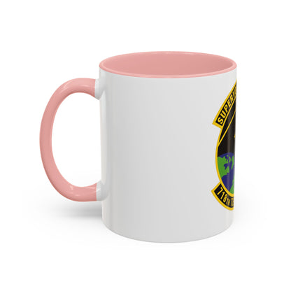718th Test Squadron (U.S. Air Force) Accent Coffee Mug