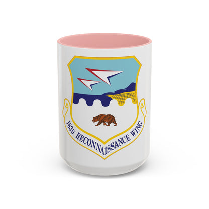 163d Reconnaissance Wing (U.S. Air Force) Accent Coffee Mug