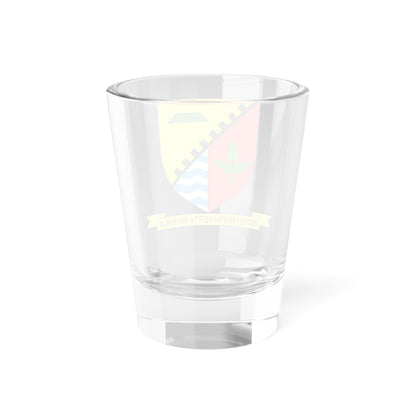 Lambang Kabupaten Bandung Jawa Barat Indonesia (Indonesia) (Coat of Arms) Shot Glass 1.5oz