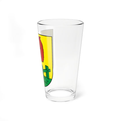 Morschach-blazon (Switzerland) (Coat of Arms) Pint Glass 16oz