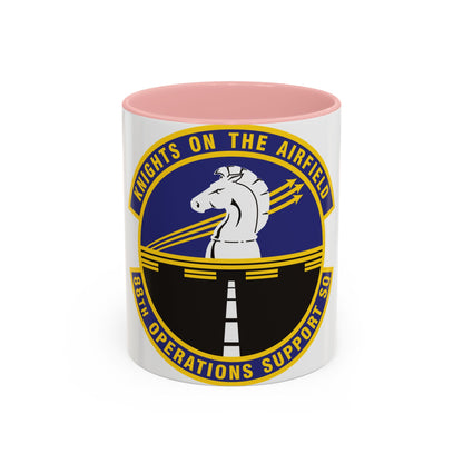 88th Operations Support Squadron (U.S. Air Force) Accent Coffee Mug