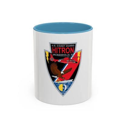 USCG HITRON Jax FL (U.S. Coast Guard) Accent Coffee Mug