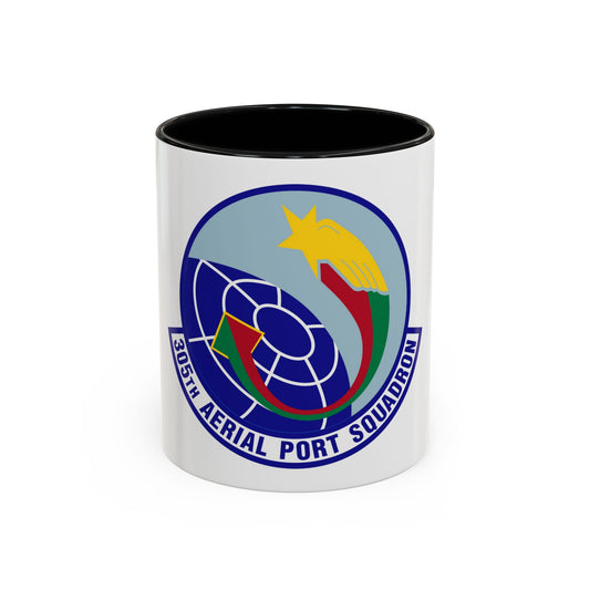 305 Aerial Port Squadron AMC (U.S. Air Force) Accent Coffee Mug