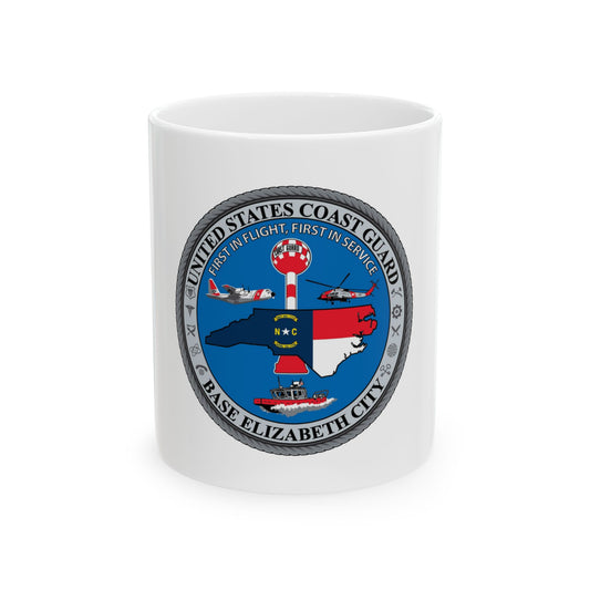 USCGC Base Elizabeth City (U.S. Coast Guard) White Coffee Mug