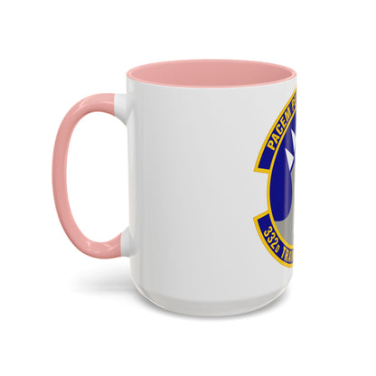 332 Training Squadron AETC (U.S. Air Force) Accent Coffee Mug