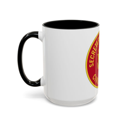 Civilian Aide to the Secretary of the (U.S. Army) Accent Coffee Mug