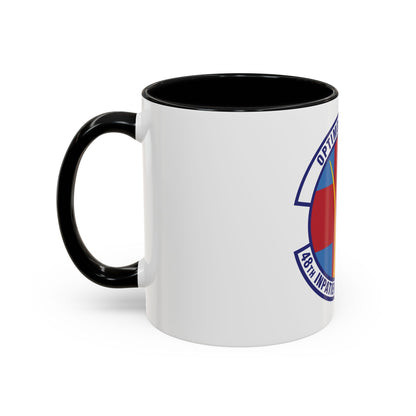 48th Inpatient Operations Squadron (U.S. Air Force) Accent Coffee Mug
