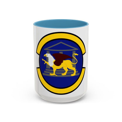 100 Maintenance Operations Squadron USAFE (U.S. Air Force) Accent Coffee Mug